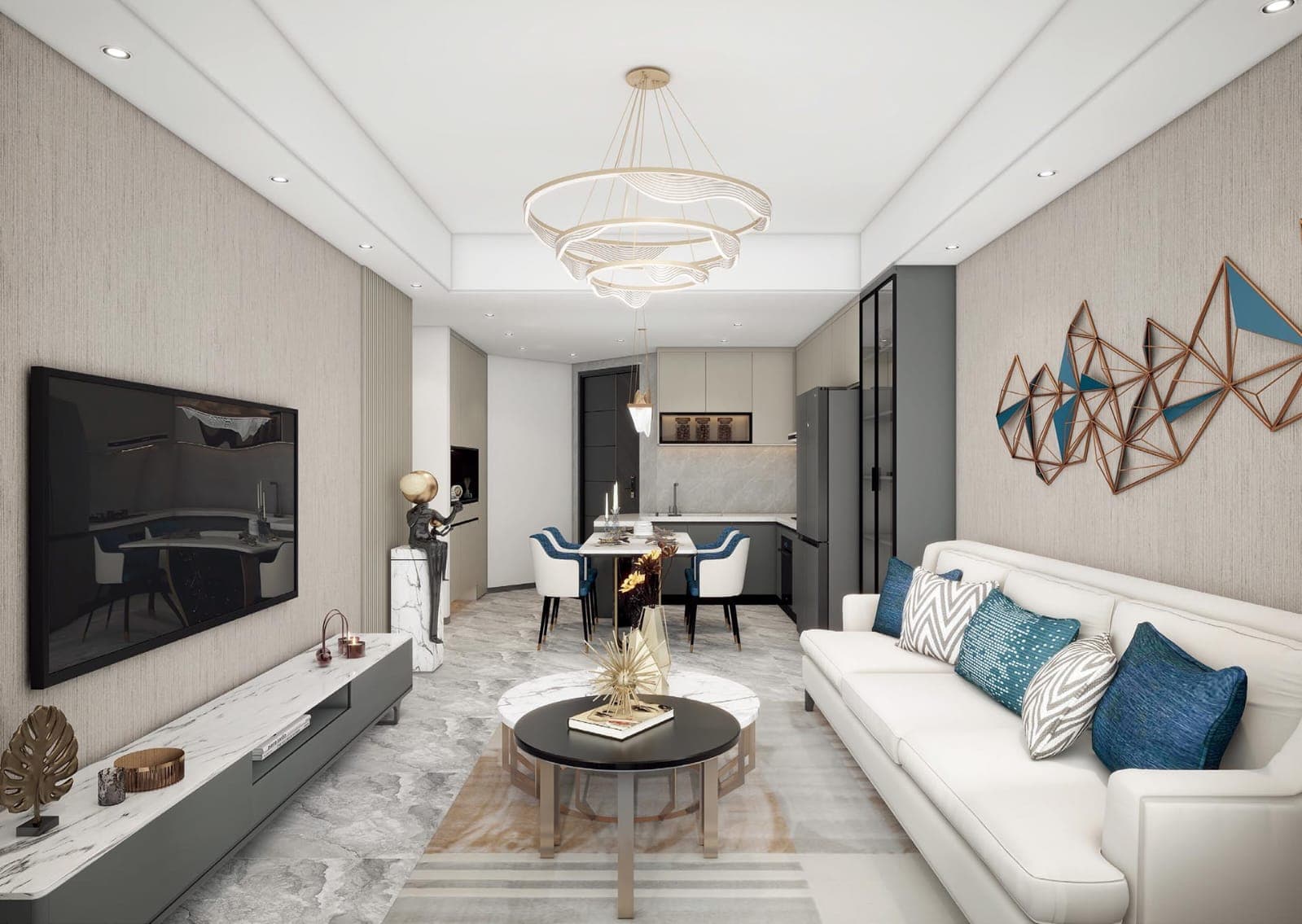 Modern City Apartments 1Br