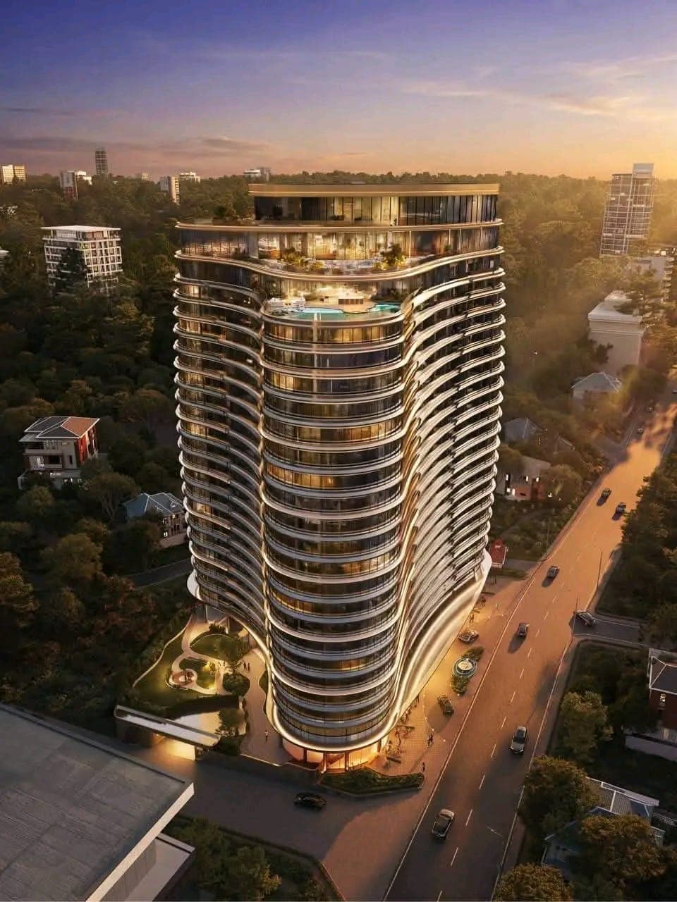 Cheval Riverside 1 Br Luxury